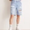 Pier One Jeansshort - Blue Denim 1 Pier One Jeansshort - Blue Denim -Pier One Mannenmode 0117cf1fb6fd4de6b677360456ab650d