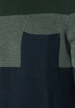 Pier One Trui - Green/Blue -Pier One Mannenmode 035de9610f694224893867a5e93c0713