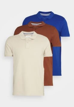 Pier One 3 Pack - Poloshirt - Dark Blue/Brown/Beige 16 Pier One 3 Pack - Poloshirt - Dark Blue/Brown/Beige -Pier One Mannenmode 038a83fac8454865a35c3aa6f3f46e80