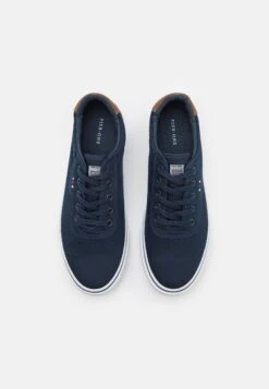 Pier One Unisex - Sneakers Laag - Dark Blue -Pier One Mannenmode 049a6048357643c19e06f6250da760cc