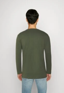 Pier One 2 Pack - Longsleeve - Off-White/Dark Green -Pier One Mannenmode 0759921164bf4a61ad41012bec4a7502