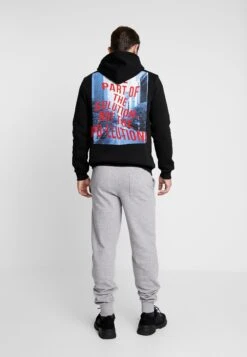 Pier One 2 Pack - Trainingsbroek - Black/Mottled Light Gre -Pier One Mannenmode 082b684ed6b7492481fafd77bd2ec4d0