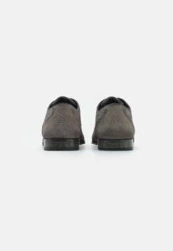 Pier One Leather - Veterschoenen - Dark Grey -Pier One Mannenmode 0c311a92c6dc430dbd2cc607c7d0ed4e
