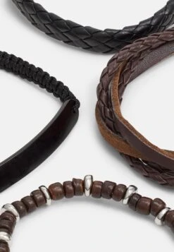 Pier One 5 Pack- Armband - Silver-Coloured -Pier One Mannenmode 0cc5c70ea86e4ffcbe05e2d3fc799769