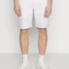 Pier One Colored Twill White Denim - Jeansshort - White Denim