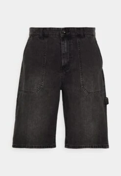 Pier One Regular Fit Carpenter - Jeansshort -Black -Pier One Mannenmode 0f441c1e70184b8f9e44936458fd2a17