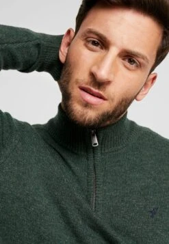 Pier One Trui - Mottled Dark Green -Pier One Mannenmode 0ffac4a6cb01430894baaebc2963a6ec