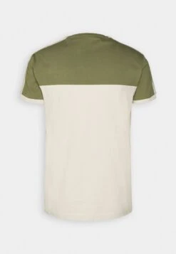 Pier One T-Shirt Print - Khaki/Off-White -Pier One Mannenmode 10559b0cbe7740d59f0b28170b3f5eed