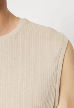 Pier One 2 Pack - Top -Black/Beige -Pier One Mannenmode 10597b910b6e4cff83e2cc561472b88f