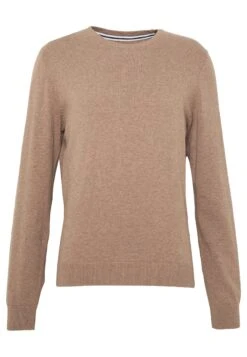 Pier One Basic Crewneck - Trui - Mottled Beige -Pier One Mannenmode 188b4f92241a4ee38833f970cf37df24