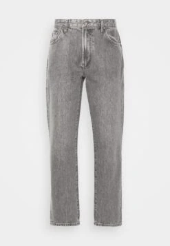 Pier One Mid Raise Straight Fit - Relaxed Fit Jeans - Grey Denim -Pier One Mannenmode 1ad950d90ebd4594933dd7fde67fc385