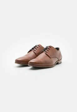 Pier One Leather - Veterschoenen - Cognac -Pier One Mannenmode 1c157ca01d86419fbbe652dfdb3696d0