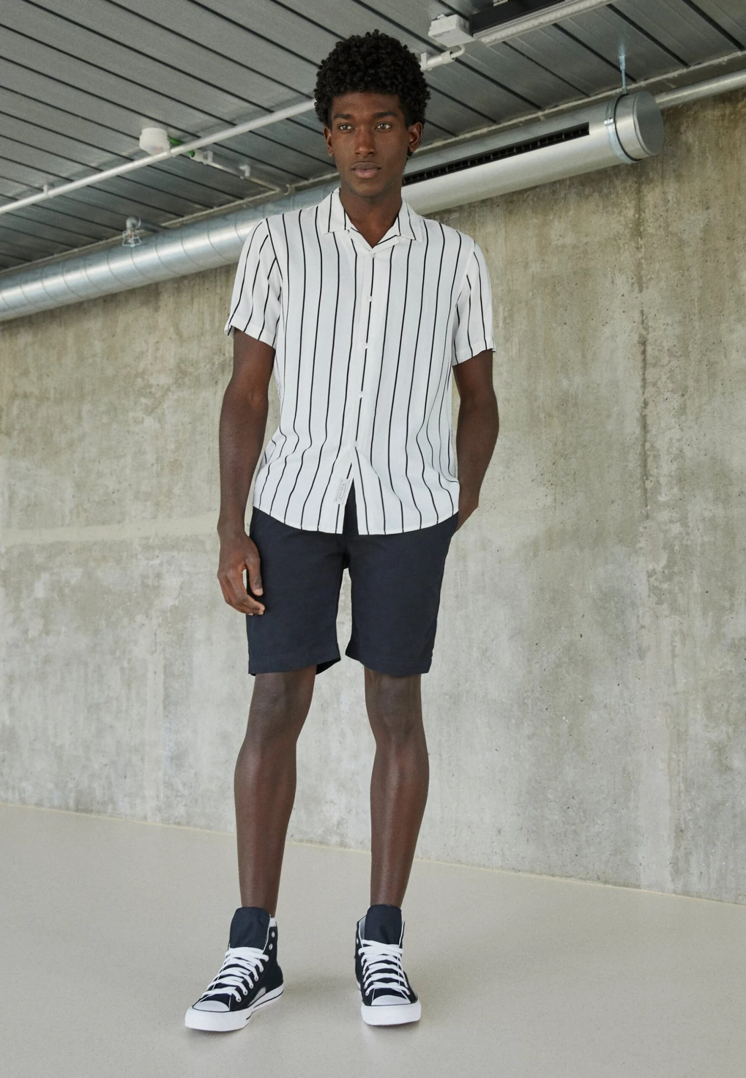 Pier One 2 Pack - Shorts - Black/Olive 3 Pier One 2 Pack - Shorts - Black/Olive