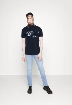 Pier One Poloshirt - Blue -Pier One Mannenmode 2716adcccc9a49d19d8cd3c7198ec85b