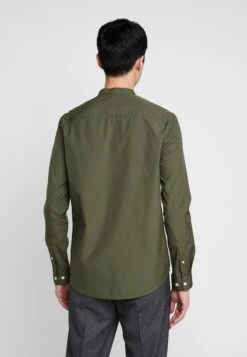 Pier One 2 Pack - Overhemd - Oliv/Black -Pier One Mannenmode 2938873689d64473bdedf7291e717928