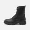 Pier One Veterboots - Black -Pier One Mannenmode 2987dd14bc3a4a3b906beb37ecc0c174