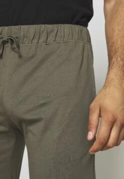 Pier One 2 Pack - Pyjamabroek - Black/Khaki -Pier One Mannenmode 2d7e8aabb1c34004a160f9bd3c559011