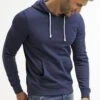 Pier One Hoodie - Dark Blue Melange -Pier One Mannenmode 39f0d07dbea34a4c95e08c3a36cf7eda