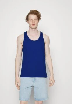 Pier One 3 Pack - Top - Black/Blue/Grey -Pier One Mannenmode 471ff729bf9647328e1582a8264c79da