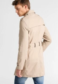 Pier One Trenchcoat - Beige -Pier One Mannenmode 4a5830ef459e4879bff3be04ddad0197