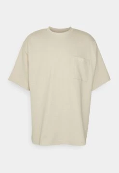 Pier One T-Shirt Basic - Beige -Pier One Mannenmode 4a7dd04501d34f19b75bfb162fe8dc65