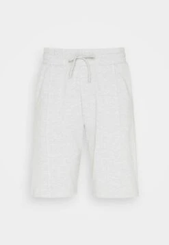 Pier One Shorts - Mottled Light Grey -Pier One Mannenmode 4cf4979a8bc247239f642e524335b0f0