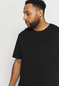 Pier One 2 Pack - T-Shirt Basic -Black -Pier One Mannenmode 534694f073cd4cafaa153bf3f6a29fa1