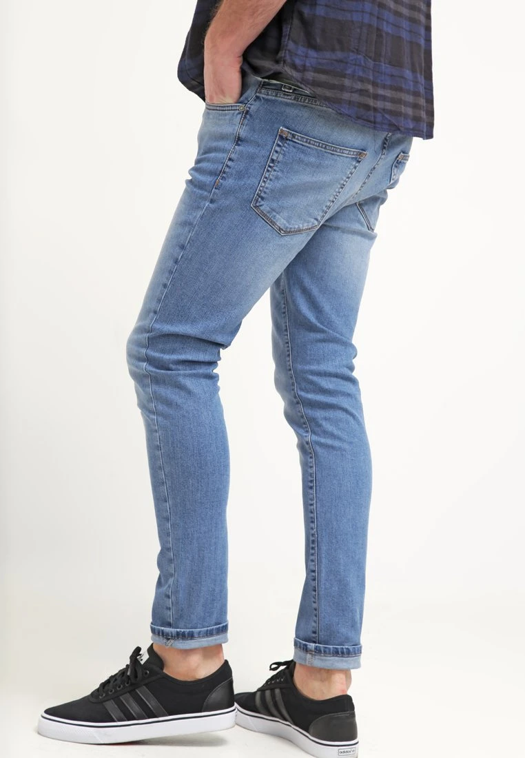Pier One Slim Fit Jeans - Light Blue Denim 6 Pier One Slim Fit Jeans - Light Blue Denim - Afbeelding 4