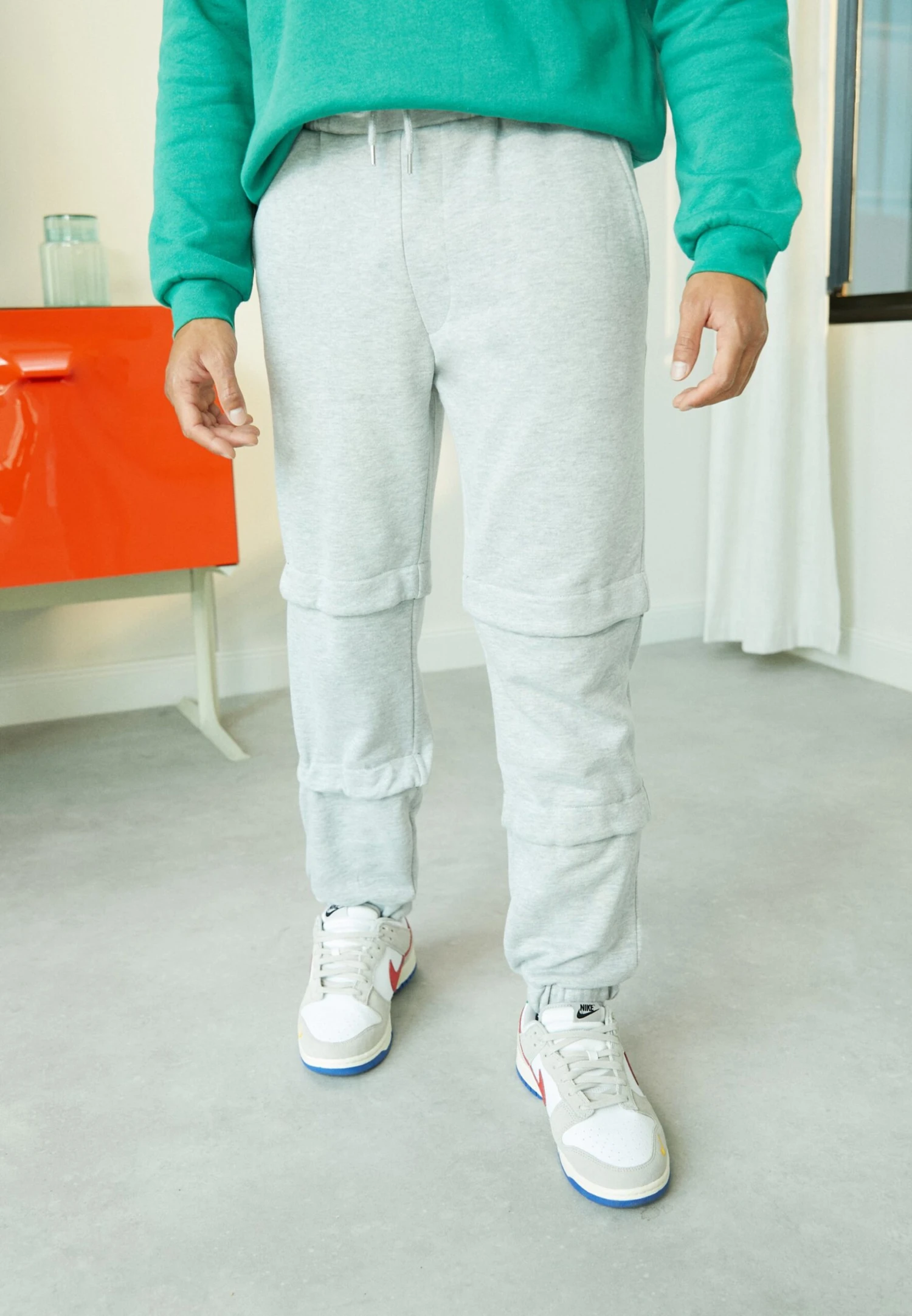 Pier One Trainingsbroek - Mottled Light Grey 3 Pier One Trainingsbroek - Mottled Light Grey