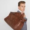 Pier One Unisex - Weekendtas - Dark Brown 1 Pier One Unisex - Weekendtas - Dark Brown -Pier One Mannenmode 591e5025778b4ff4b815d7467edf7e9e