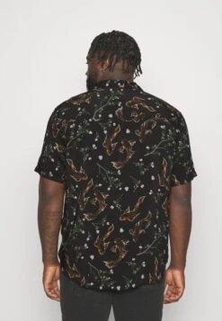 Pier One Asian Print Resort - Overhemd -Black -Pier One Mannenmode 5a6accf28057487eb93c99474306228a