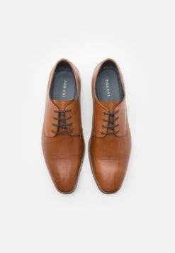 Pier One Leather - Veterschoenen - Cognac -Pier One Mannenmode 5ab9512ff8d14467af4c4c0aa2e0c2bc