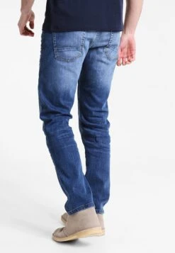 Pier One Straight Leg Jeans - Mid Blue -Pier One Mannenmode 5d524dd56e4e4cb49222f420dc9cd917