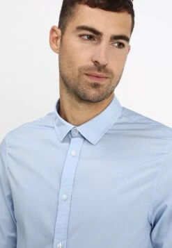 Pier One 2 Pack - Zakelijk Overhemd - Light Blue/Dark Blue -Pier One Mannenmode 5ecc9a8b654d4ad789195b86f92aa59f