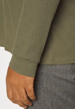 Pier One Longsleeve - Olive -Pier One Mannenmode 612d7def041345c5919aa60fd72cef62