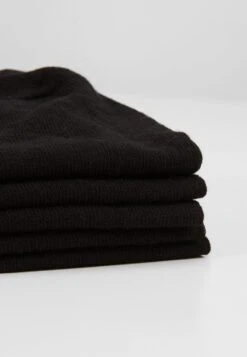 Pier One 5 Pack - Enkelsokken - Black -Pier One Mannenmode 64531cf3ba0c464b8b6e4c1e1229d161