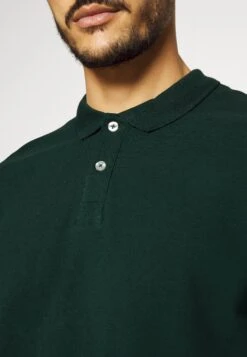 Pier One Long Sleeve 2 Pack- Poloshirt - Dark Grey/Khaki -Pier One Mannenmode 68dbc4c51b504bd5a94aea86ef156cd2