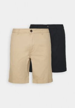 Pier One 2 Pack - Shorts - Tan/Black 12 Pier One 2 Pack - Shorts - Tan/Black -Pier One Mannenmode 6d9aaab23c01455689a1f97d308c1dcf