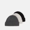 Pier One Unisex 3 Pack - Muts - Black/Dark Grey/Off-White/ 1 Pier One Unisex 3 Pack - Muts - Black/Dark Grey/Off-White/ -Pier One Mannenmode 6ff45e637c064289bc89bdd981008db1