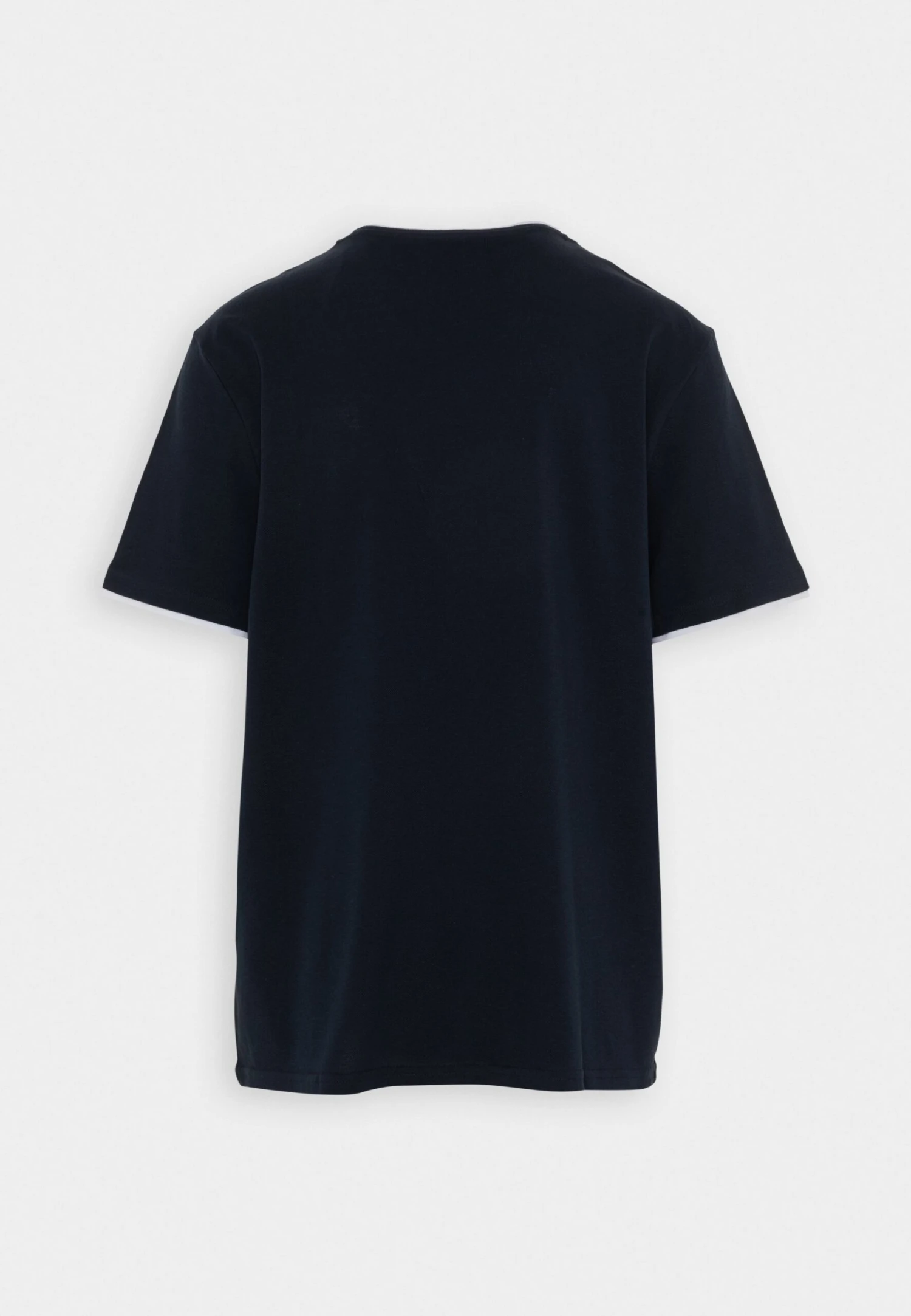 Pier One Pique Embro Detail- T-Shirt Basic - Dark Blue 3 Pier One Pique Embro Detail- T-Shirt Basic - Dark Blue - Afbeelding 2