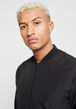 Pier One Bomberjacks - Black -Pier One Mannenmode 7e02489636174b31bfbb440acacd897d