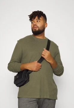 Pier One Longsleeve - Olive -Pier One Mannenmode 82d24bc02660402697088dbb931be292