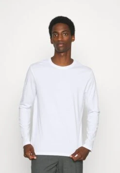 Pier One 5 Pack - Longsleeve - Dark Blue/Turquoise/White -Pier One Mannenmode 83e70b3bd17b4433b85feea6ce6064a7