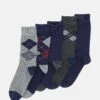 Pier One 5 Pack - Sokken - Dark Blue -Pier One Mannenmode 844fbc0dae8c4973a80998a283e74c8b