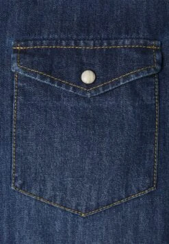 Pier One Denim - Overhemd - Blue Denim -Pier One Mannenmode 85a20135117a44ad9b8c9b030f7ffdaa