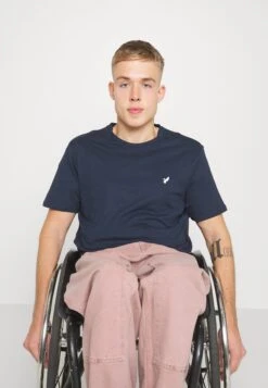 Pier One T-Shirt Basic - Dark Blue -Pier One Mannenmode 89dfbde124b343dcaf25dc0b9a8e2fba