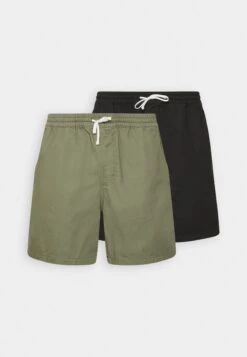 Pier One 2 Pack - Shorts - Olive/Black 12 Pier One 2 Pack - Shorts - Olive/Black -Pier One Mannenmode 8f4f659af78442c185d8dbca74fb1591