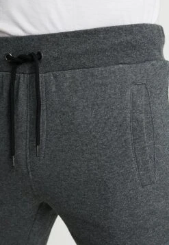 Pier One Trainingsbroek - Mottled Dark Grey -Pier One Mannenmode 9356a10acbd34cb1b0cd2b087709167a