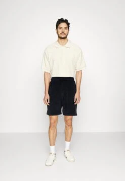 Pier One Toweling - Shorts - Dark Blue -Pier One Mannenmode 93d9b5cb7a604442a95e200e4fad2701