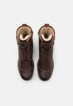 Pier One Leather - Veterboots - Brown -Pier One Mannenmode 9cdda29c31d1480bad87b1b7287b863e